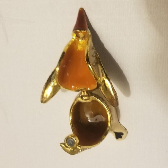 Gorgeous bedazzled penguin-shaped trinket box - Picture 9 of 9